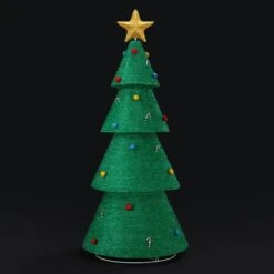 180CM 3D Christmas Tree Xmas LED Light Decorations Ornaments -Christmas Lights Store 258817 2143333 HD
