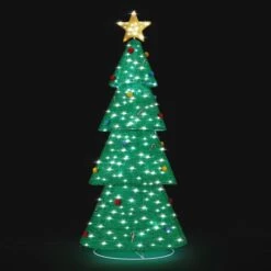 180CM 3D Christmas Tree Xmas LED Light Decorations Ornaments -Christmas Lights Store 258817 2143337 HD