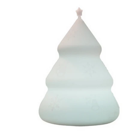 Children's Room Night Light Christmas Tree Lamp With 7 LED Color-changing Rechargeable Lamp Portable Silicone Night Light Christmas Birthday Gift 9 Children's Room Night Light Christmas Tree Lamp With 7 LED Color-changing Rechargeable Lamp Portable Silicone Night Light Christmas Birthday Gift - Image 9
