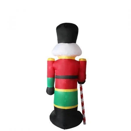 Santaco Inflatable Christmas Decorations Nutcracker 2.4M LED Lights Xmas Party 2 Santaco Inflatable Christmas Decorations Nutcracker 2.4M LED Lights Xmas Party - Image 2