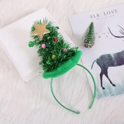 2PCS Christmas Tree Headband Santa Headwear 9 2PCS Christmas Tree Headband Santa Headwear -Christmas Lights Store 260109 2145527 F