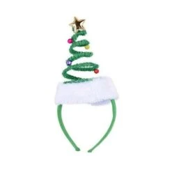 2PCS Springy Christmas Tree Headband One Size Fits Most -Christmas Lights Store 260111 2145545 F