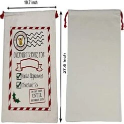 Envelope Christmas Bag Cotton Gift Candy Storage Christmas Bag Christmas Gift Bag -Christmas Lights Store 261047 2152675 F
