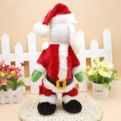 Electric Santa Claus Singing And Dancing Toy Electric Santa Plush Christmas Gift For Kids -Christmas Lights Store 261063 2152889 F