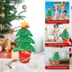 Electric Talking Christmas Toy Creative Singing Dancing Plush Puzzle Toy Novelty Gifts For Children Christmas Tree -Christmas Lights Store 261069 2152973 F