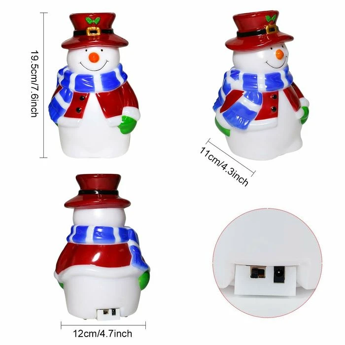 Christmas Snowman Projector Lights, Decorative Projection Lamp With Snowflake, Snowman,Tree, Ball Patterns For Night Decoration Xmas Party 1 Christmas Snowman Projector Lights, Decorative Projection Lamp With Snowflake, Snowman,Tree, Ball Patterns For Night Decoration Xmas Party