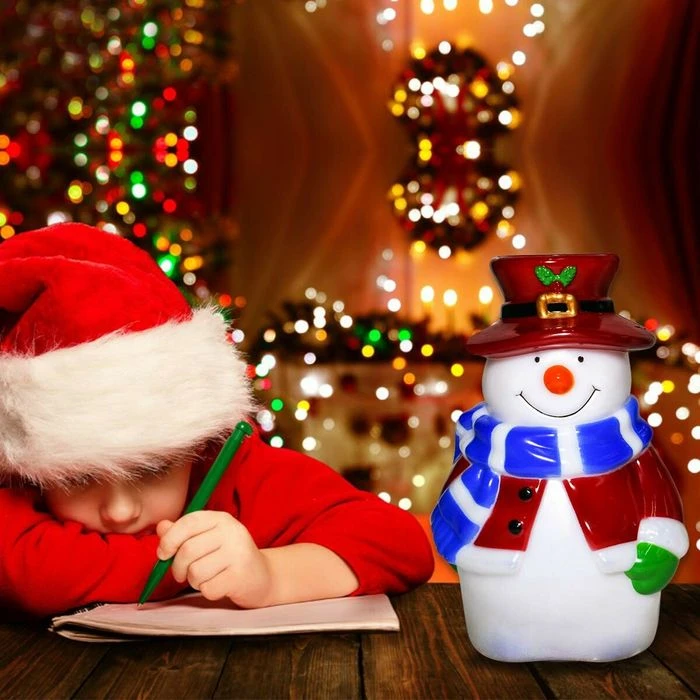 Christmas Snowman Projector Lights, Decorative Projection Lamp With Snowflake, Snowman,Tree, Ball Patterns For Night Decoration Xmas Party 6 Christmas Snowman Projector Lights, Decorative Projection Lamp With Snowflake, Snowman,Tree, Ball Patterns For Night Decoration Xmas Party - Image 6