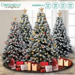 Christabelle Snow-Tipped Artificial Christmas Tree 1.5m - 550 Tips -Christmas Lights Store 261859 2159759 HD