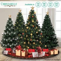 Christabelle Green Artificial Christmas Tree 2.1m - 1200 Tips -Christmas Lights Store 261865 2159807 HD