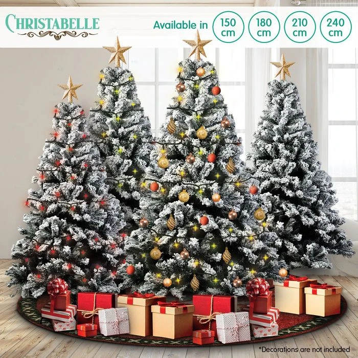 Christabelle Snow-Tipped Artificial Christmas Tree 2.4m 1500 Tips 7 Christabelle Snow-Tipped Artificial Christmas Tree 2.4m 1500 Tips - Image 7