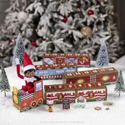 Christmas Advent Holiday Calendar 24 Days Blind Box Christmas Train Blind Box -Christmas Lights Store 262067 2162021 F