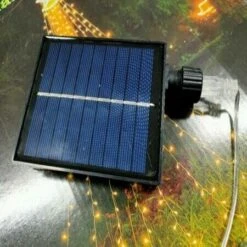 Solar Remote Control Christmas Decoration Star 8 Lighting Modes 350LED Waterfall Light COL.Colorful -Christmas Lights Store 262091 2162209 F