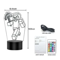 Miner Sword 16 Colors Changing Lamp Touch Control,Christmas Birthday Gifts For Children Kids -Christmas Lights Store 262263 2163441 HD