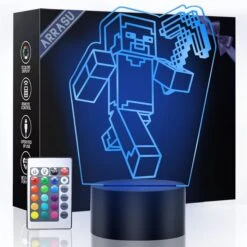 Miner Sword 16 Colors Changing Lamp Touch Control,Christmas Birthday Gifts For Children Kids -Christmas Lights Store 262263 2163445 HD