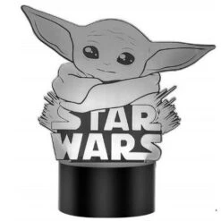 The Child Grogu Baby Yoda Hologram Effect Led Illusion Table Lamp, 16 Color Change Christmas Birthday Gifts For Children Kids -Christmas Lights Store 262267 2163481 F