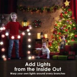 Snowy Christmas Tree Xmas Pine Cones 6Ft 180cm 930 Tips GREEN 17 Snowy Christmas Tree Xmas Pine Cones 6Ft 180cm 930 Tips GREEN -Christmas Lights Store 264441 2183543 F