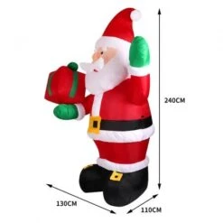 Inflatable Christmas Santa Snowman With LED Light Xmas Decoration Outdoor Type 6 -Christmas Lights Store 269393 2243447 F