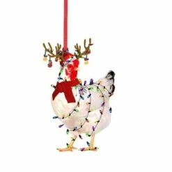 Scarf Chicken Ornaments Christmas Decoration And Hangs F -Christmas Lights Store 275309 2324505 F