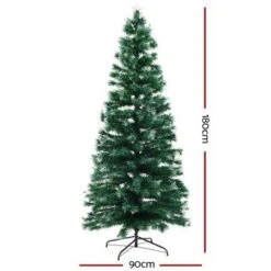 Jingle Jollys 1.8M 6FT LED Christmas Tree Xmas Multi Colour Lights Optic Fibre -Christmas Lights Store 275419 2375957 F
