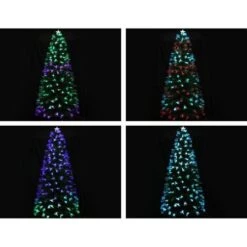 Jingle Jollys 2.1M 7FT LED Christmas Tree Xmas Multi Colour Lights Optic Fibre -Christmas Lights Store 275425 2375973 F