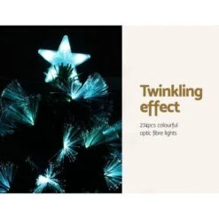 Jingle Jollys 2.1M 7FT LED Christmas Tree Xmas Multi Colour Lights Optic Fibre -Christmas Lights Store 275425 2375975 F