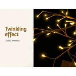 Jingle Jollys Christmas Tree 1.8M 176 LED Xmas Multicolour Lights Optic Fibre -Christmas Lights Store 275857 2333467 F