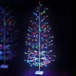 Jingle Jollys Christmas Tree 1.8M 176 LED Xmas Multicolour Lights Optic Fibre -Christmas Lights Store 275857 2333471 F