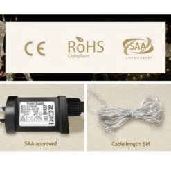 Jingle Jollys Christmas Lights Motif LED Rope Light Reindeer Sleigh Xmas Decor -Christmas Lights Store 276787 2345211 F