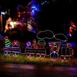 Jingle Jollys Christmas Lights Motif LED Rope Light Train Xmas Decor -Christmas Lights Store 276789 2345229 F