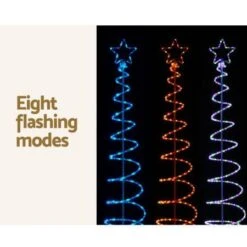 Jingle Jollys 2.4M LED Christmas Tree Motif Lights Outdoor Colourful 8 Modes -Christmas Lights Store 276791 2345237 F