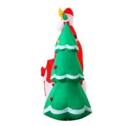 Jingle Jollys 2.2M Christmas Inflatable Santa Tree Lights Outdoor Decorations -Christmas Lights Store 276799 2345301 F