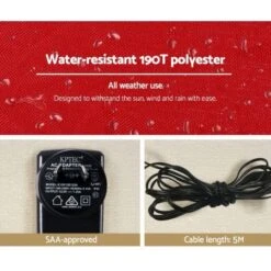 Jingle Jollys 2.2M Christmas Inflatable Santa Tree Lights Outdoor Decorations -Christmas Lights Store 276799 2345305 F