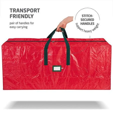 Artificial Christmas Tree Storage Bag Stores Trees Up To 165CM Tall Can Also Store Christmas Inflatables Red 7 Artificial Christmas Tree Storage Bag Stores Trees Up To 165CM Tall Can Also Store Christmas Inflatables Red - Image 7