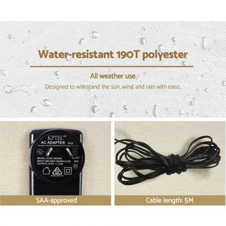 Jingle Jollys 2.4M Christmas Inflatable Snowman Xmas Lights Outdoor Decorations 6 Jingle Jollys 2.4M Christmas Inflatable Snowman Xmas Lights Outdoor Decorations - Image 6