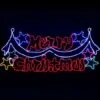 Jingle Jollys 1.9M LED Merry Christmas Lights Motif Light Outdoor Decorations