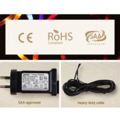 Jingle Jollys 1.9M LED Merry Christmas Lights Motif Light Outdoor Decorations -Christmas Lights Store 277573 2357021 F