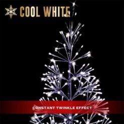 NEW Stockholm Christmas Lights Metallic Starburst Tree Xmas Tree 300 LEDs 110cm -Christmas Lights Store 277597 2384519 F