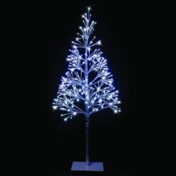 NEW Stockholm Christmas Lights Metallic Starburst Tree Xmas Tree 300 LEDs 110cm