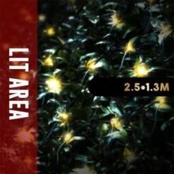 Stockholm Christmas Lights Xmas Decor Solar Net Light 150 LEDs Warm White -Christmas Lights Store 277607 2383749 F