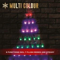 NEW Stockholm Christmas Lights Rainbow Tree Shape Net Light 105 LED 115 X 165cm 12 NEW Stockholm Christmas Lights Rainbow Tree Shape Net Light 105 LED 115 X 165cm -Christmas Lights Store 277615 2384159 F