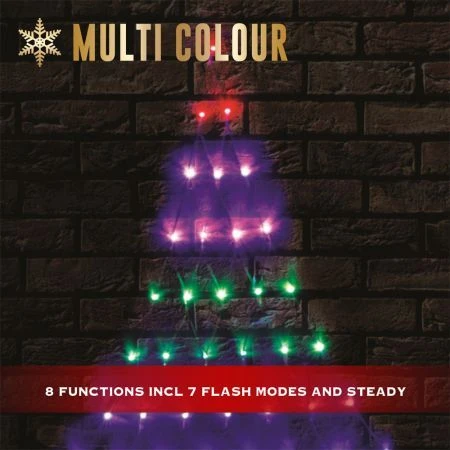 NEW Stockholm Christmas Lights Rainbow Tree Shape Net Light 105 LED 115 X 165cm 4 NEW Stockholm Christmas Lights Rainbow Tree Shape Net Light 105 LED 115 X 165cm - Image 4