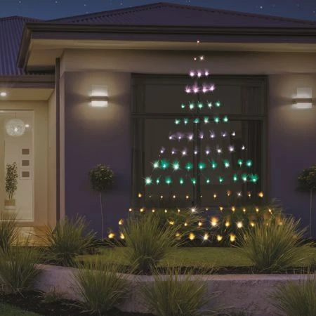 NEW Stockholm Christmas Lights Rainbow Tree Shape Net Light 105 LED 115 X 165cm 2 NEW Stockholm Christmas Lights Rainbow Tree Shape Net Light 105 LED 115 X 165cm - Image 2