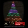 NEW Stockholm Christmas Lights Rainbow Tree Shape Net Light 105 LED 115 X 165cm