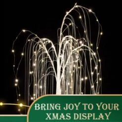 Stockholm Christmas Tree Xmas Lights LED Shimmer Willow Tree 120cm 180 LEDs -Christmas Lights Store 277621 2384905 F