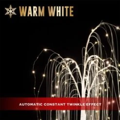 Stockholm Christmas Tree Xmas Lights LED Shimmer Willow Tree 120cm 180 LEDs -Christmas Lights Store 277621 2384907 F