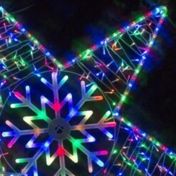 Stockholm Christmas Lights LED Ropelight Star Snowflake Fairy Lights 105cm -Christmas Lights Store 277625 2385139 F