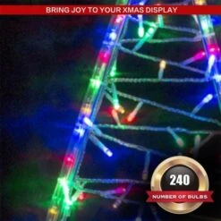 Stockholm Christmas Lights LED Ropelight Star Snowflake Fairy Lights 105cm -Christmas Lights Store 277625 2385143 F