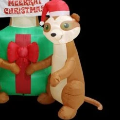 Stockholm 1.8m Christmas Lights Xmas Inflatable Airpower Meerkats Gift Scene 15 Stockholm 1.8m Christmas Lights Xmas Inflatable Airpower Meerkats Gift Scene -Christmas Lights Store 277633 2385201 F