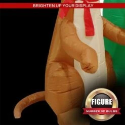 Stockholm 1.8m Christmas Lights Xmas Inflatable Airpower Meerkats Gift Scene 10 Stockholm 1.8m Christmas Lights Xmas Inflatable Airpower Meerkats Gift Scene -Christmas Lights Store 277633 2385209 F