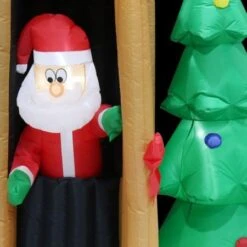 Stockholm Christmas Lights Xmas Inflatable Airpower Santa Toilet Decoration -Christmas Lights Store 277643 2385291 F